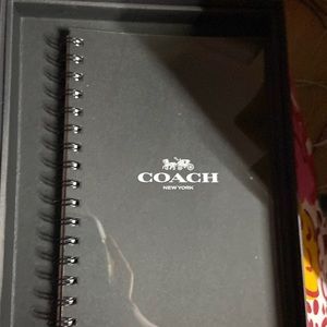 Coach notebook/planner refill
